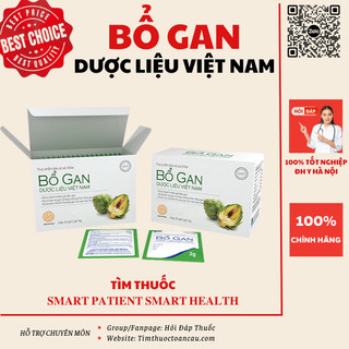 Bổ Gan dược liệu việt nam thanh nhiệt giải độc, bảo vệ gan hộp 20 gói