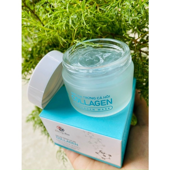 Mặt nạ cá hồi dưỡng da làm trắng mờ thâm nám tàn nhang cung cấp độ ẩm, tái  tạo colegel tại nhà crd