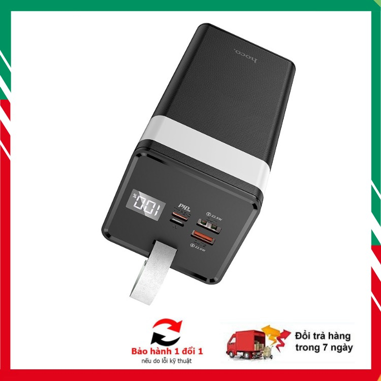 🚀CHÍNH HÃNG HOCO🚀Pin/Sạc Dự Phòng J86A 50000mAh Sạc Nhanh 3.0 / 2.0 ,3.0 4  Cổng Sac Có Màn Hình và Đèn Pin BH12T