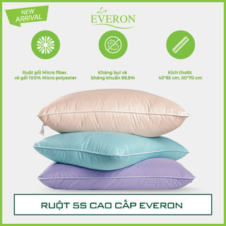 Ruột gối 5s kháng khuẩn everon 45 x 65cm - hàng chính hãng
