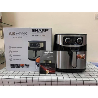 Nồi chiên không dầu sharp ks-98 dung tích 9.2l