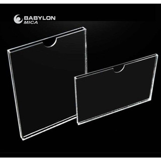 Kệ checklist mica dán tường, kệ mica treo tường a4, a5, a6 ,acrylic
