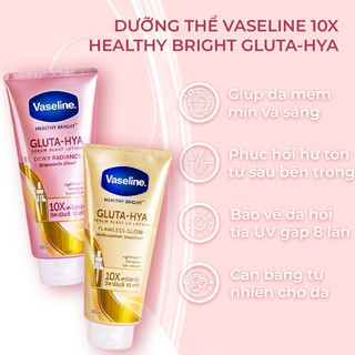 Dưỡng Thể Trắng Da Vaseline Ngày-Đêm 50x