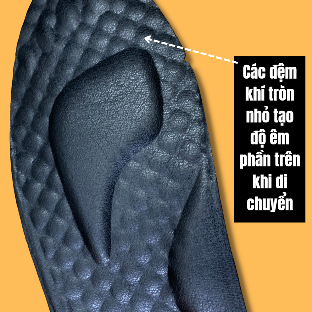 Lót giày thể thao sneaker nam chất liệu cao su tăng chiều cao 2cm thương hiệu Zavas - L01