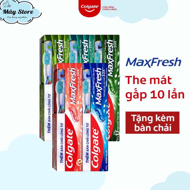 Kem đánh răng Colgate Maxfresh tặng Bàn chải 225g