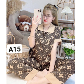 [ Đủ size 40-75kg] Bộ quần áo ngủ pijama mặc nhà có size đại lên đến 75kg, mẹ bỉm sửa, bà bầu đều mặc được-thoitrangiare