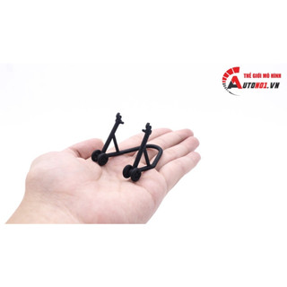 Phụ kiện ben nâng bánh sau - kẹp bánh sau - 1 gắp màu đen - stand cho mô tô 1:12 Autono1