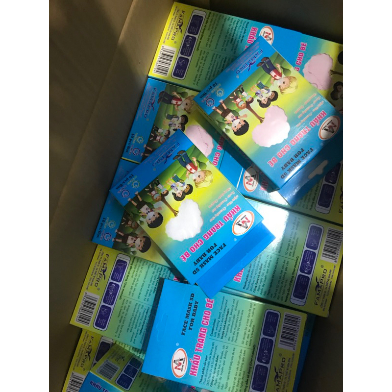 Khẩu Trang 5D cho bé