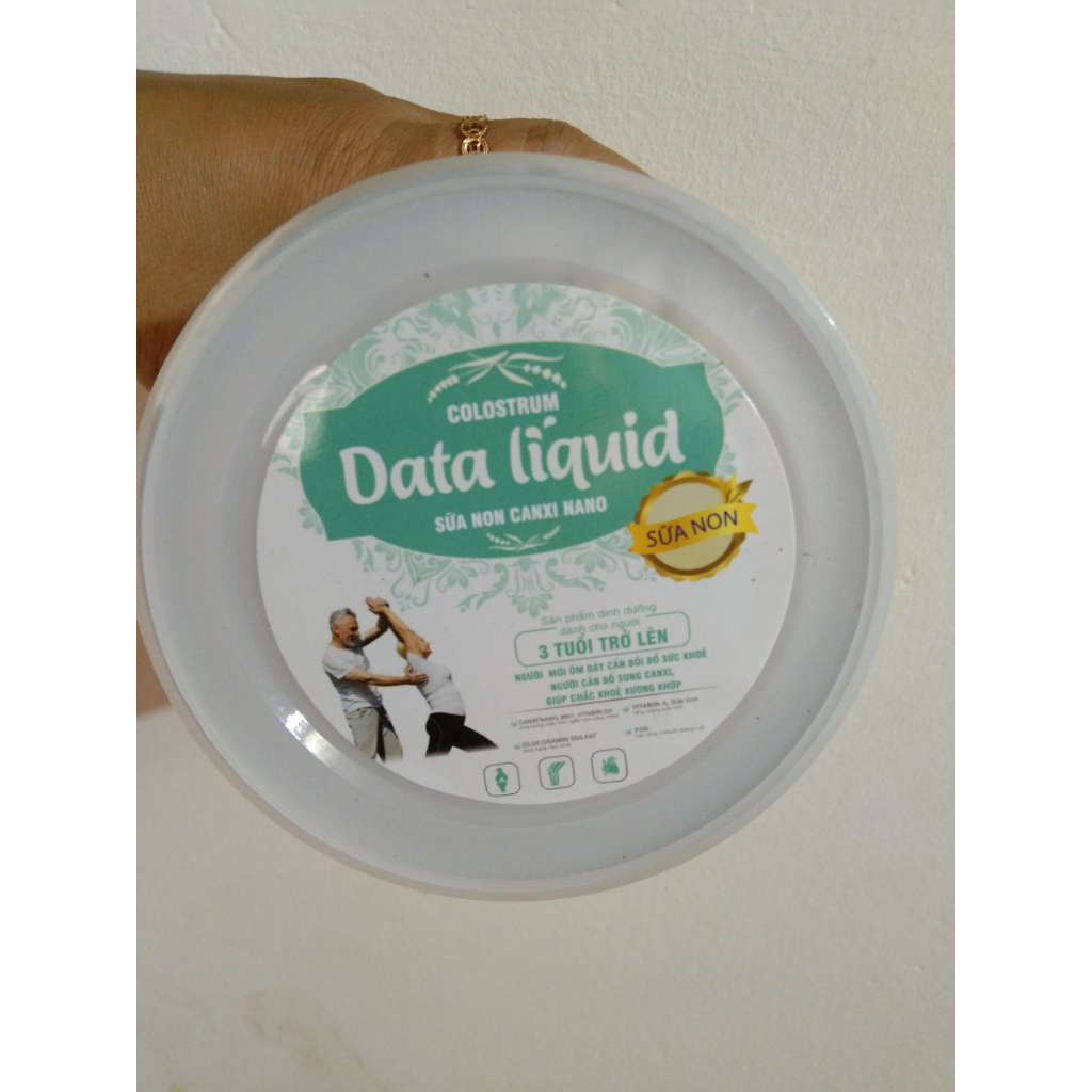Sữa non colostrum data liquid canxi nano