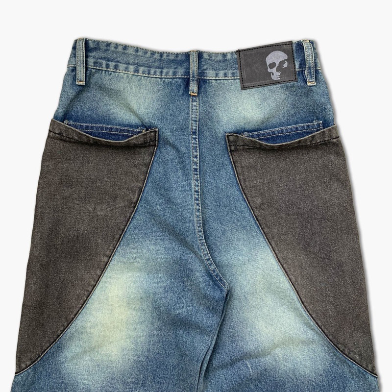 #roiworkshop Quần Jeans Nam Nữ Phối Túi Độc Đáo