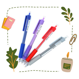 Bút viết bấm gel nước chosch cs-8698 / 8698 có grip cao su