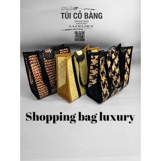 Túi cỏ bàng shopping bag luxury