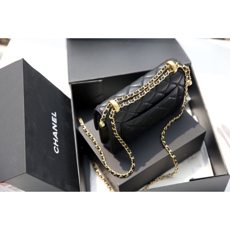 Túi xách nữ Woc sz19cm da thật 100% phom cực chuẩn khóa mạ vàng đồng cực đẹp fullbox