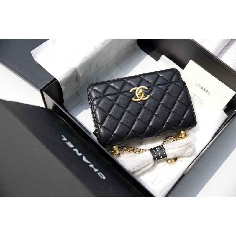 Túi xách nữ Woc sz19cm da thật 100% phom cực chuẩn khóa mạ vàng đồng cực đẹp fullbox