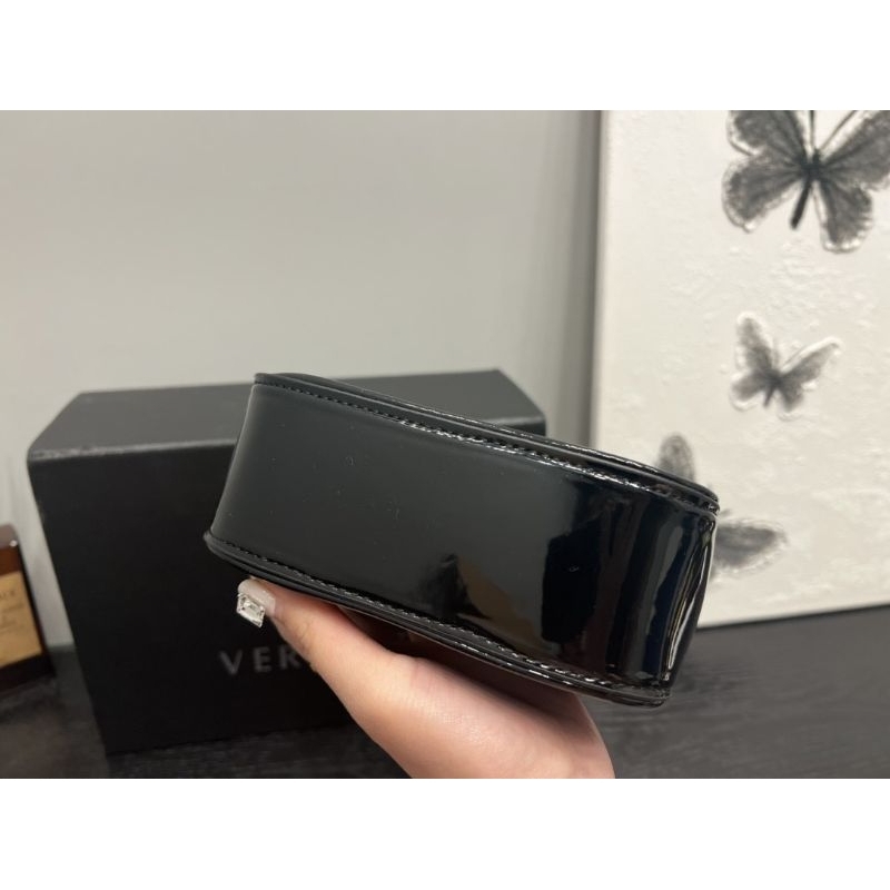 Túi nữ chất da bóng siêu đẹp V.S sz16cm phom chuẩn fullbox vip