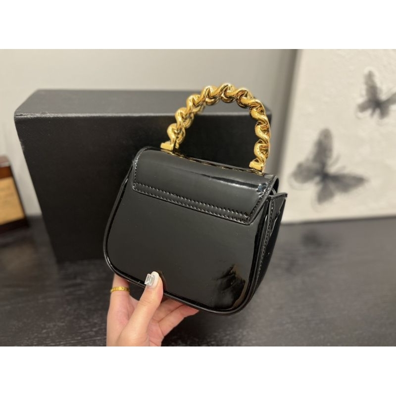 Túi nữ chất da bóng siêu đẹp V.S sz16cm phom chuẩn fullbox vip