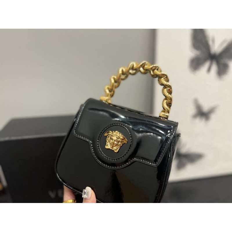 Túi nữ chất da bóng siêu đẹp V.S sz16cm phom chuẩn fullbox vip