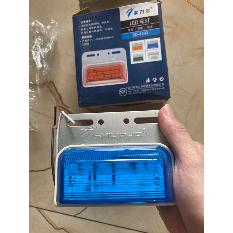 Đèn sườn xe tải SD 4003, đèn hông xe tải led 12V- 24V