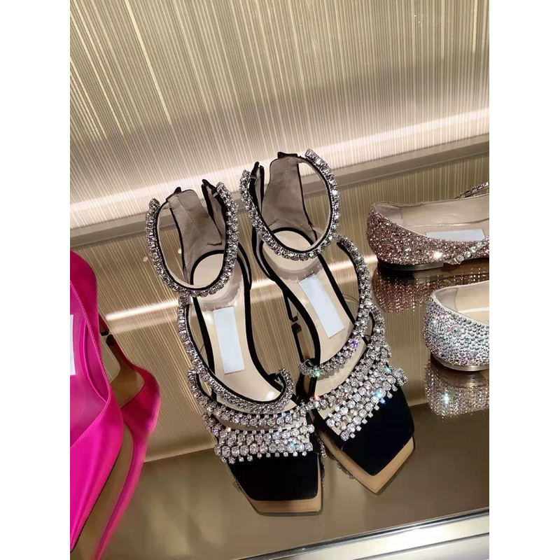 Giày cao gót cho nữ Bling Bling  full đá cực sang