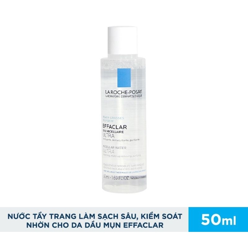 Nước tẩy trang La Roche-Posay dành cho da dầu nhạy cảm 50ml