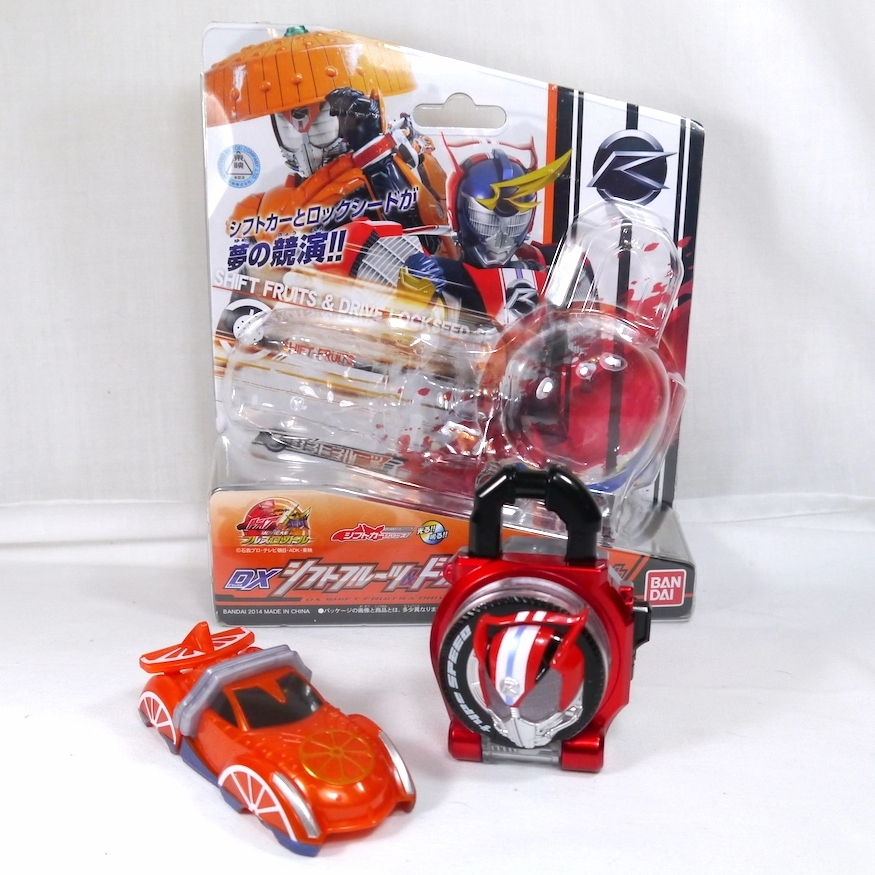 Mô hình đồ chơi chính hãng Bandai DX Shift Fruit & Drive Lockseed Set - Kamen Rider Gaim & Drive