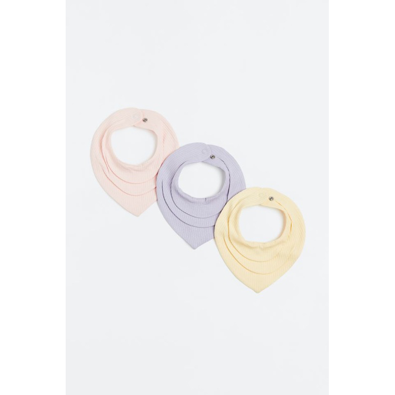 Set 3 khăn yếm bé gái dễ thương