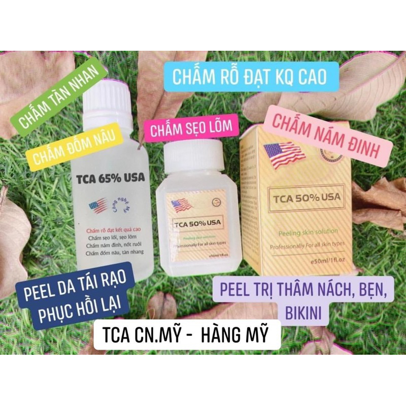 TCA chấm rỗ, nám đinh, tàn nhan ..2ml handmade spa