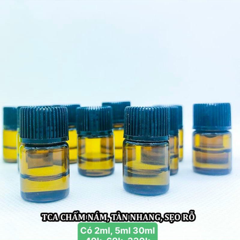 TCA chấm rỗ, nám đinh, tàn nhan ..2ml handmade spa
