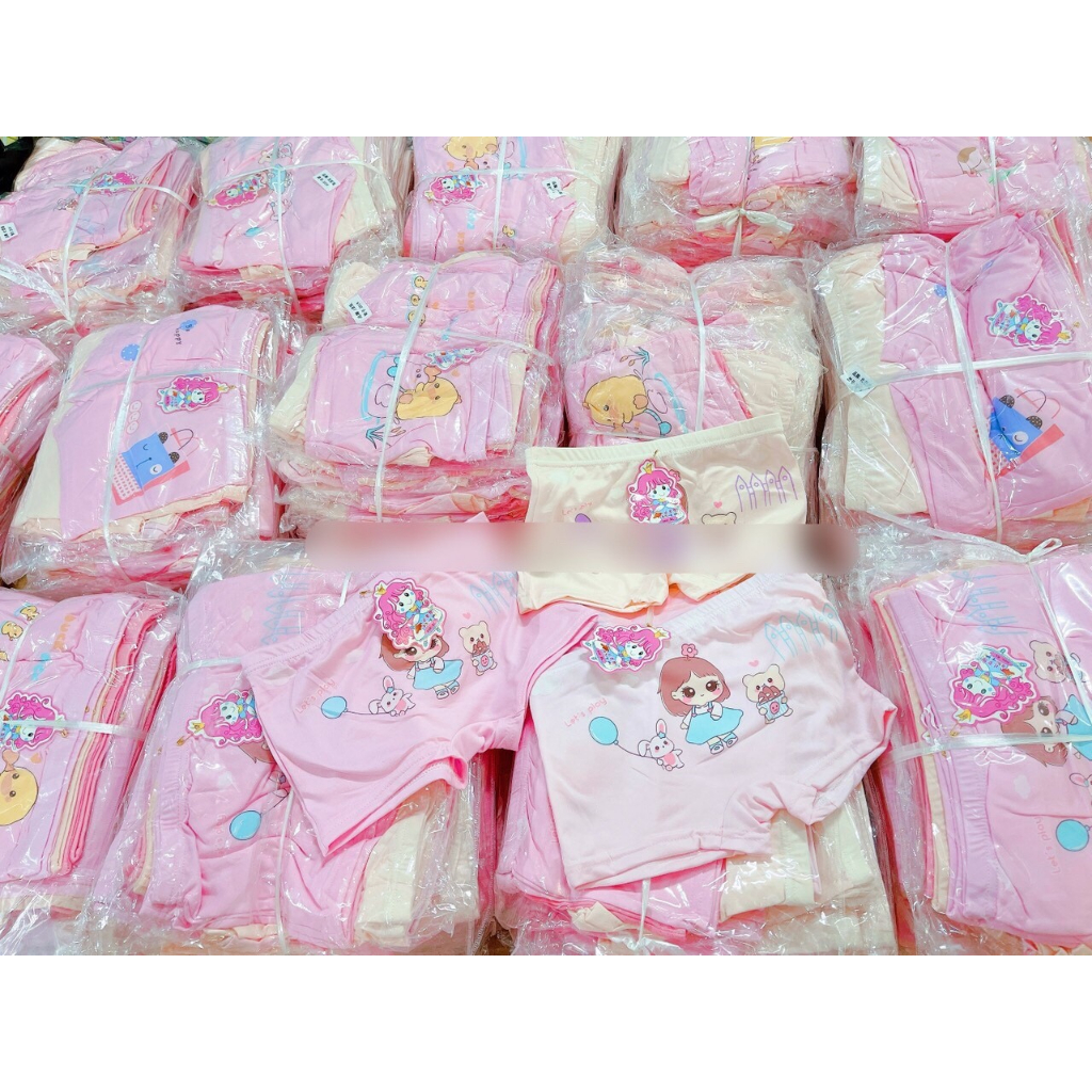 Set 5 quần chip mềm mát xinh yêu cho bé gái