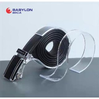 Kệ mica trưng bày thắt lưng dây nịt