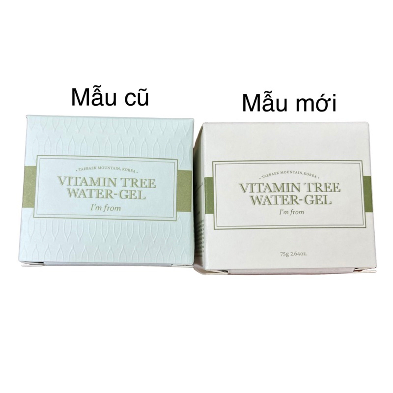 Gel Dưỡng Da I'm from Vitamin Tree Water-gel 75g