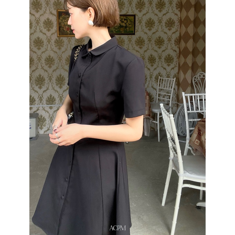 Menia dress / Váy sơ mi ngắn tay
