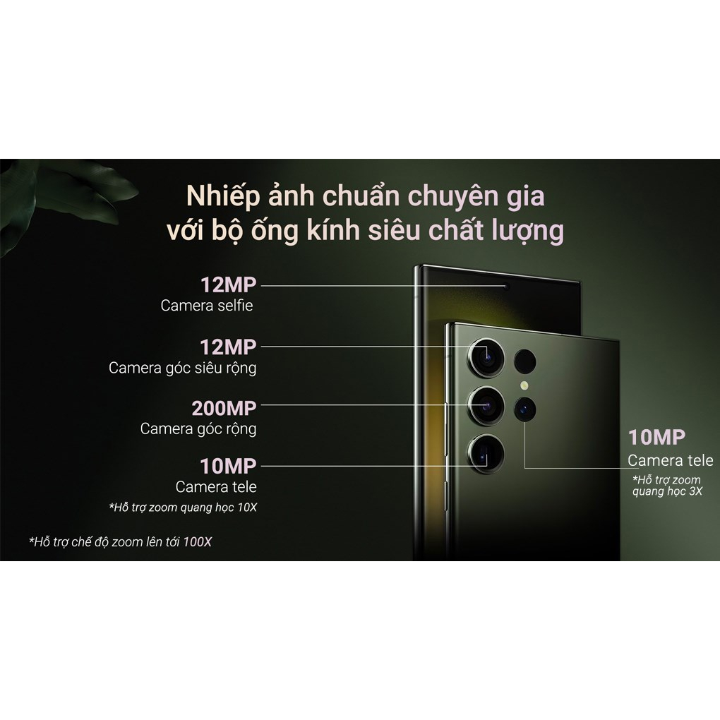 [Mã 159THANTHIET750K giảm 8% đơn 3000K] Điện Thoại Samsung Galaxy S23 Ultra - Hàng Chính Hãng | BigBuy360 - bigbuy360.vn