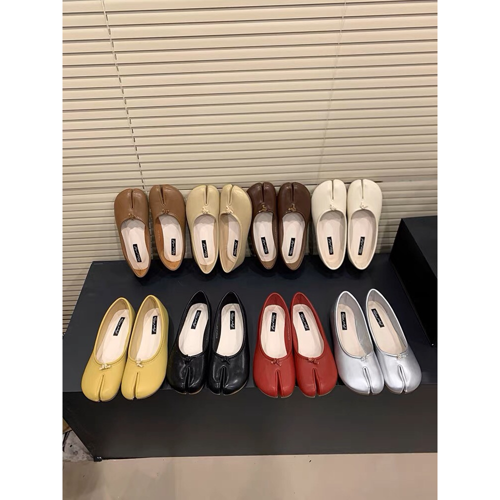 Giày bệt búp bê đế thấp mũi chân ngựa chân lợn cá tính BO SHOP