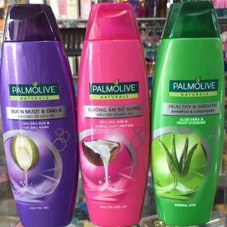 Dầu gội Palmolive dưỡng ẩm bổ sung từ sữa trái dừa & dưỡng chất protein 180g