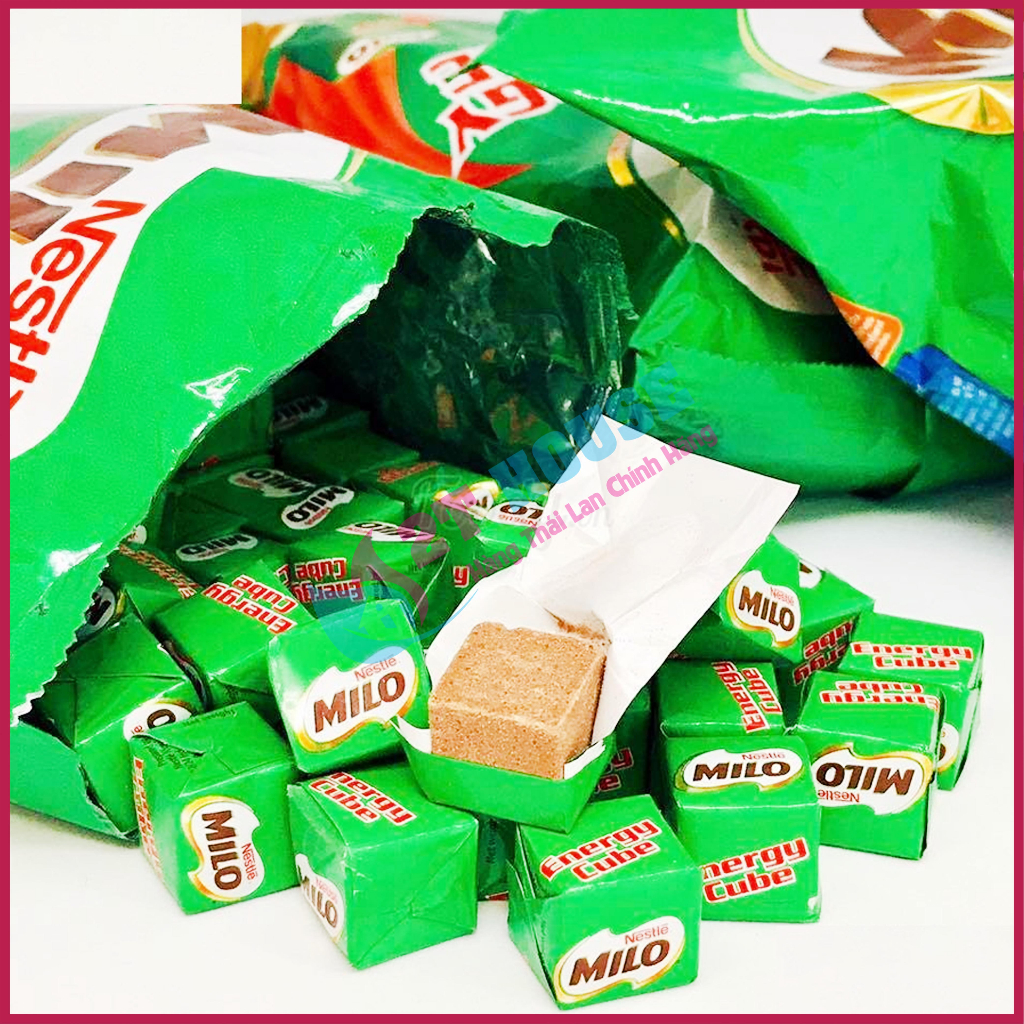 Kẹo milo cube/kẹo cacao sữa siêu thơm ngon Nestle Thái Lan bịch 100 viên 2T House Shop Hàng Thái Lan Nội Địa Chính Hãng