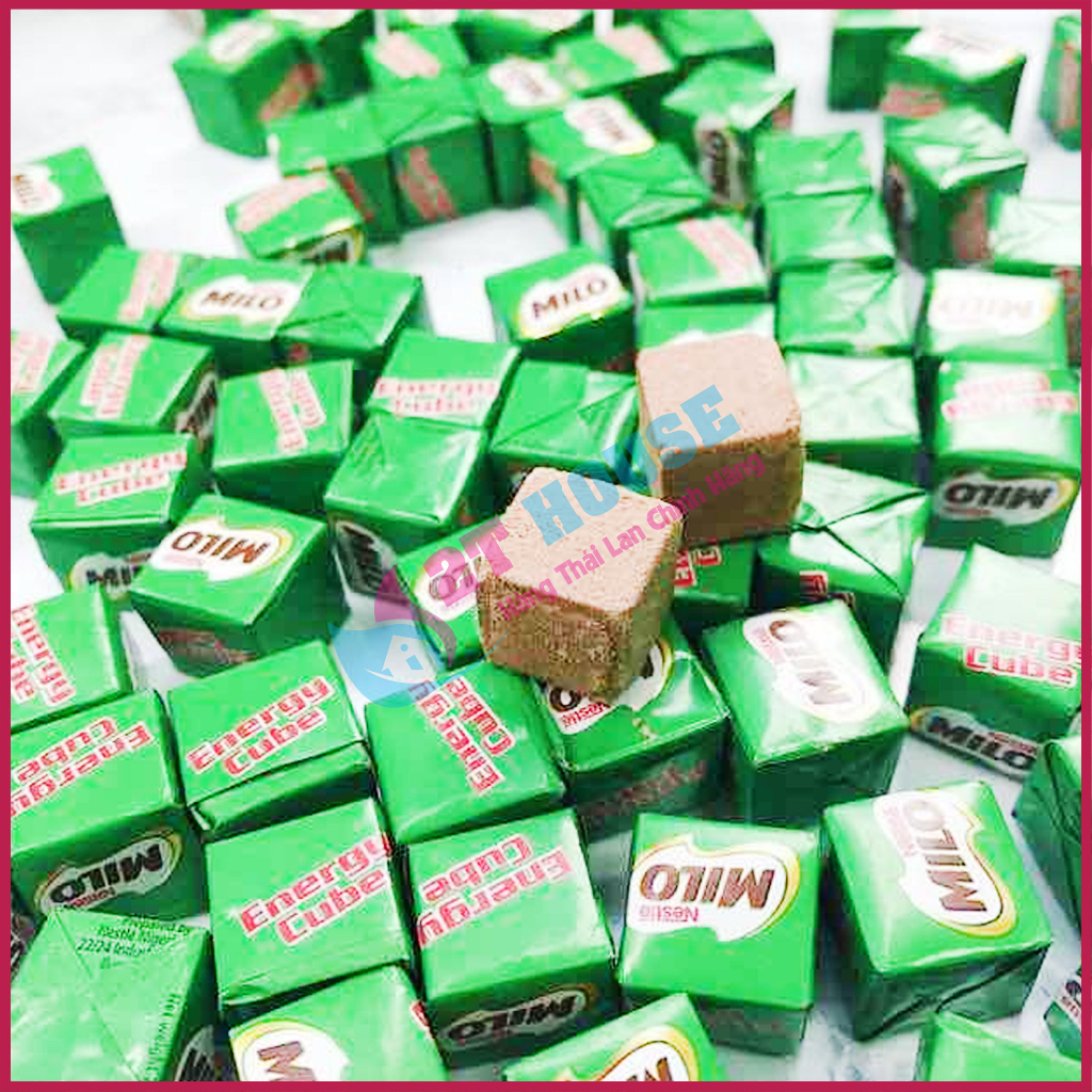 Kẹo milo cube/kẹo cacao sữa siêu thơm ngon Nestle Thái Lan bịch 100 viên 2T House Shop Hàng Thái Lan Nội Địa Chính Hãng