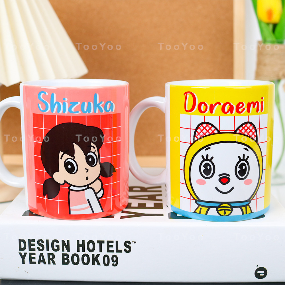 Ly sứ 6 nhân vật Doraemon, Nobita, Shizuka, Jaian, Doraemi, Suneo dễ thương cute TooYoo BK00092