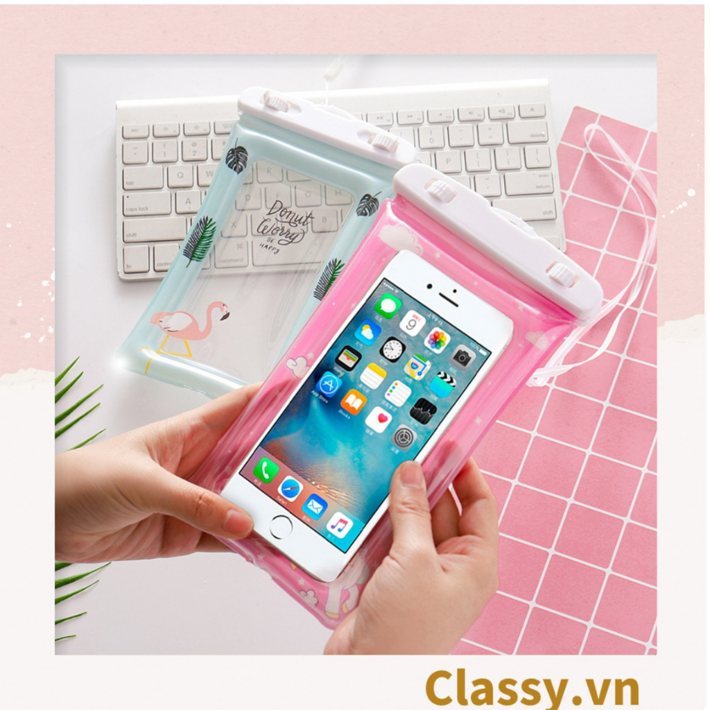 Túi đựng Điện thoại Classy chống thấm nước, có dây đeo cổ tiện lợi mang theo khi đi du lịch PK1282