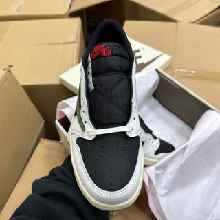 [ Hàng Vip ] Giày Air Jordan 1 Low " Travis Scott Olive "