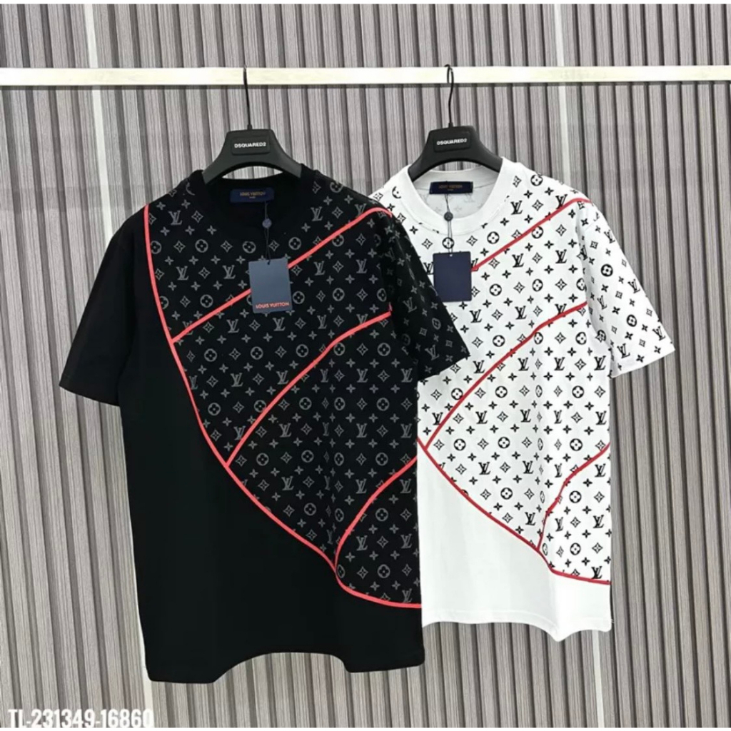 Áo Phông LV Họa Tiết Monogram Cực Nét - Áo Thun LV Chất Liệu CottoN CAM  KẾT DÀY SỊN