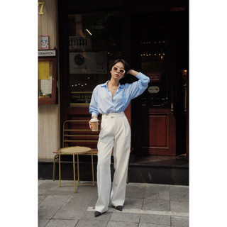 Áo sơ mi nữ dài tay basic Freesize COEUR