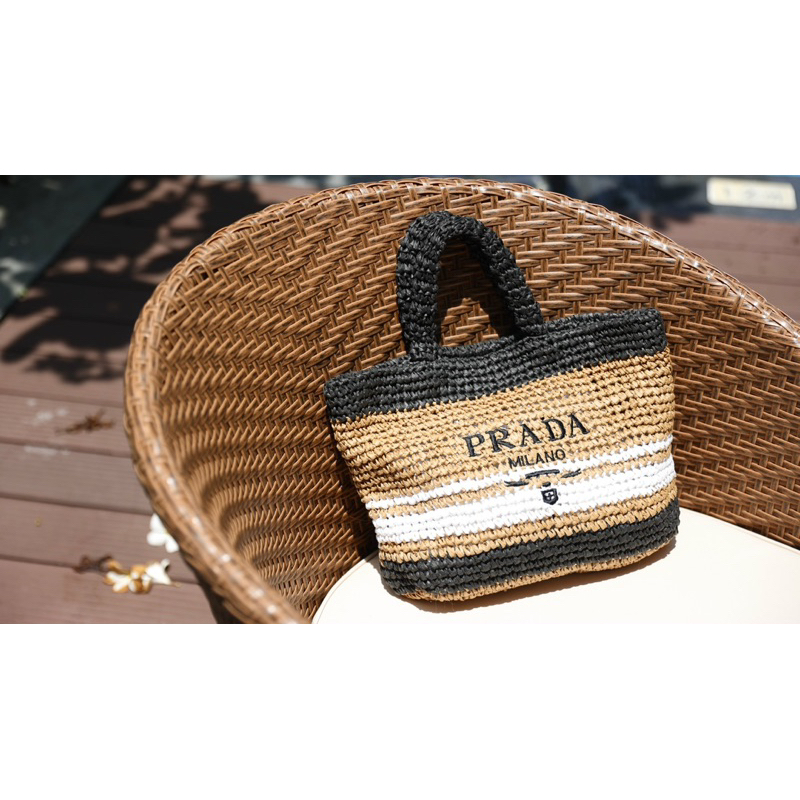 Túi Xách Cói Prada Thường/Kẻ Size 30  -  By Anh Dinh Phuong