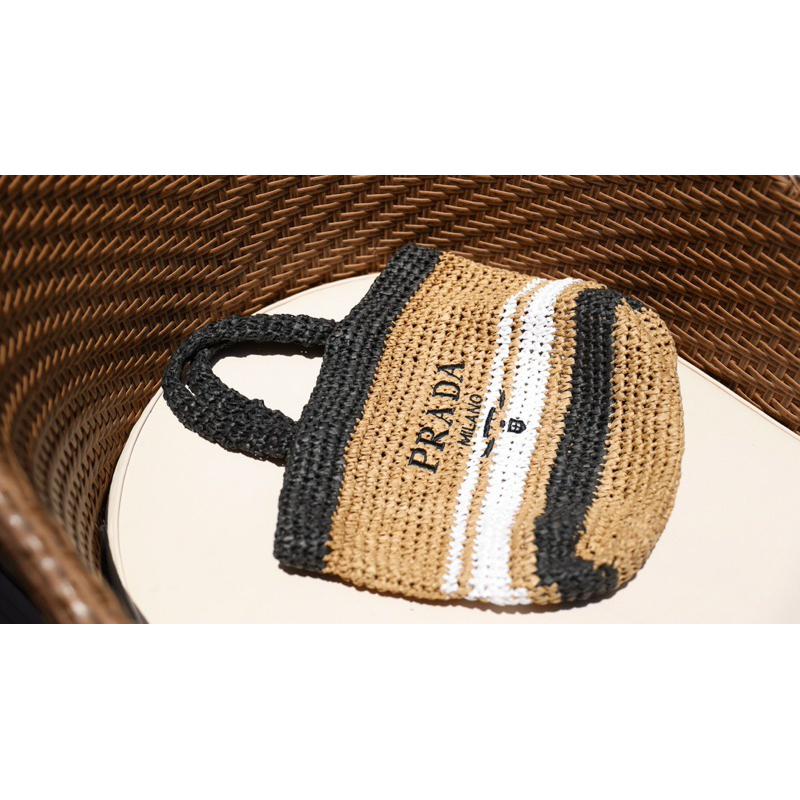 Túi Xách Cói Prada Thường/Kẻ Size 30  -  By Anh Dinh Phuong