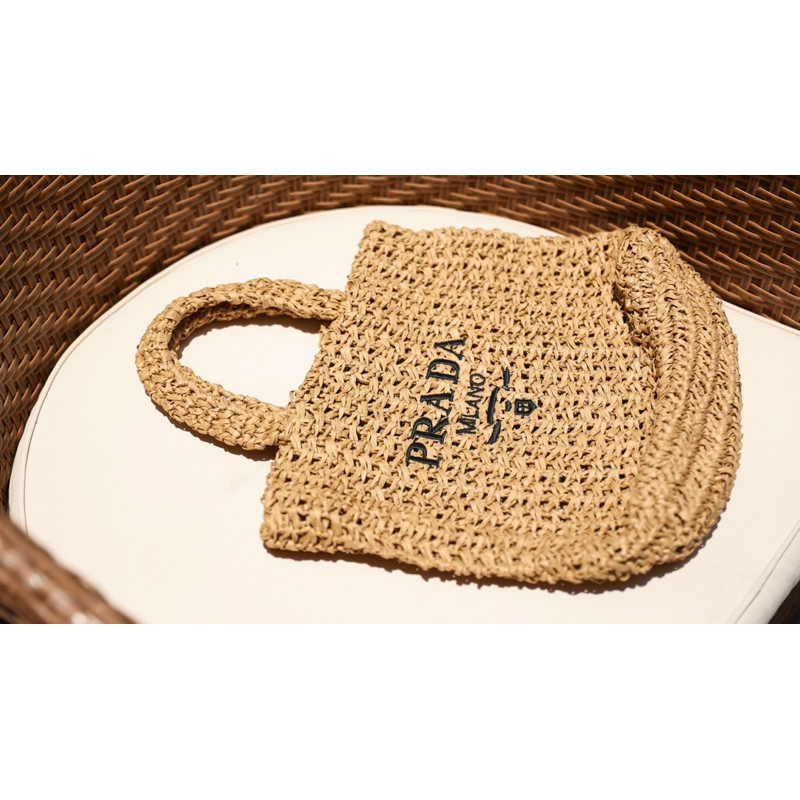 Túi Xách Cói Prada Thường/Kẻ Size 30  -  By Anh Dinh Phuong