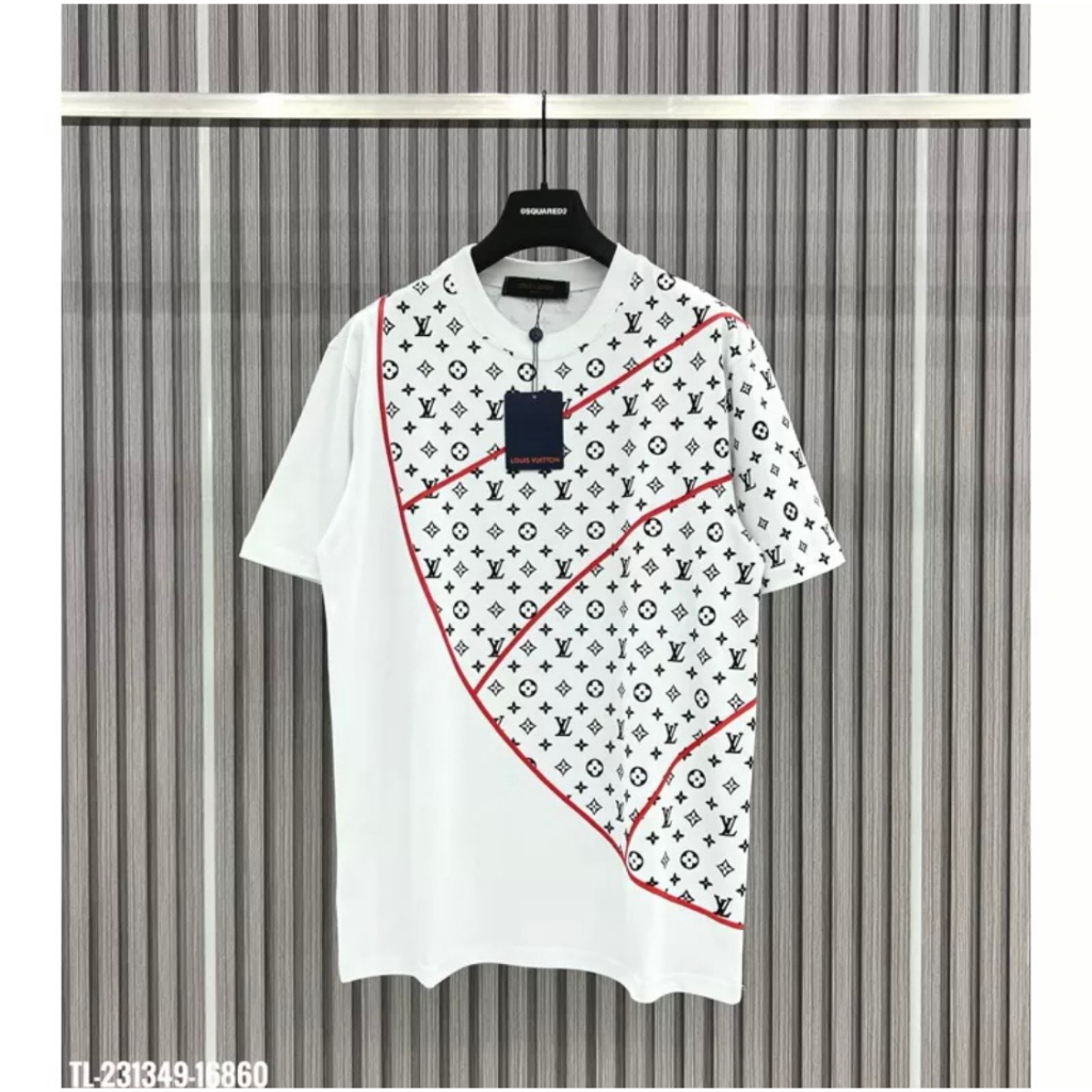 Áo Phông LV Họa Tiết Monogram Cực Nét - Áo Thun LV Chất Liệu CottoN CAM  KẾT DÀY SỊN