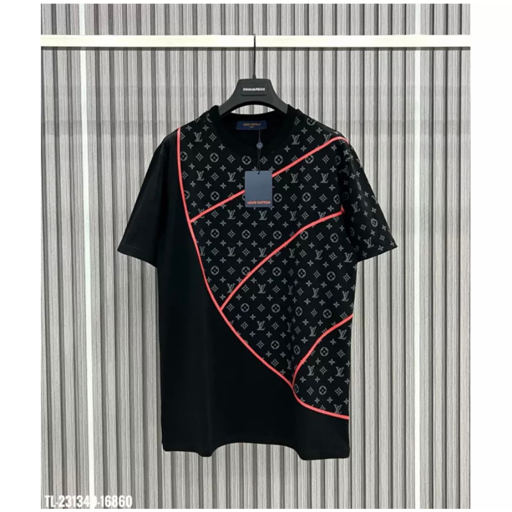 Áo Phông LV Họa Tiết Monogram Cực Nét - Áo Thun LV Chất Liệu CottoN CAM  KẾT DÀY SỊN