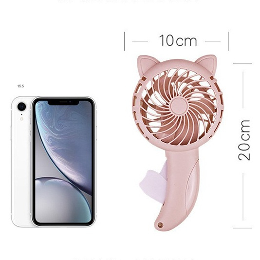 Quạt mini  Classy cầm tay cute, không dùng pin, nhỏ gọn tiện dụng PK1330
