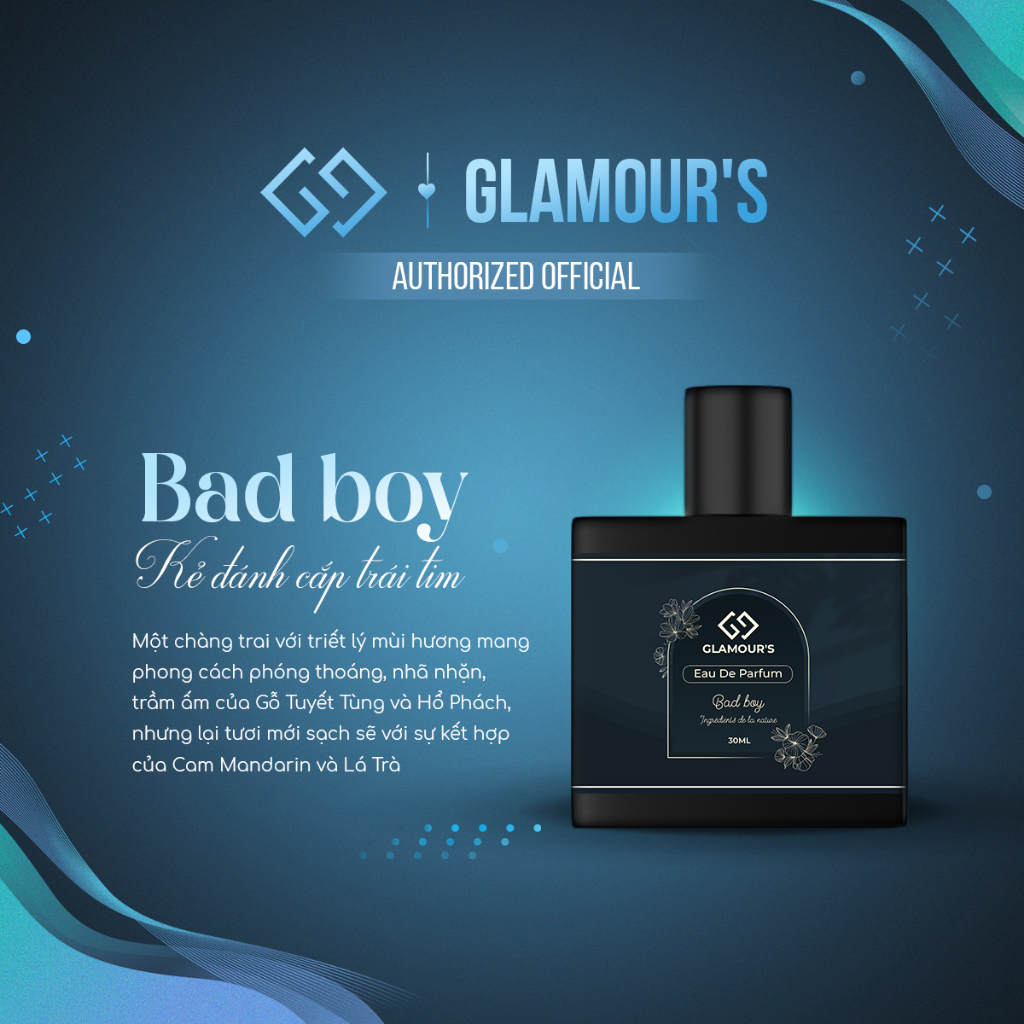 Nước Hoa Nam Nguyên Liệu Nhập Pháp Hương Thơm Nhẹ Nhàng Cuốn Hút, Dạng Xịt 10-30ml