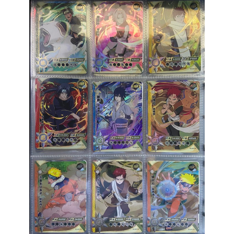 Thẻ Naruto SSR (046 - 090) giá hạt dẻ